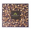 Mencarelli Cocoa Passion - Dark Chocolate Bar and Dried Fruit - Tablet Chocolate 500 g
