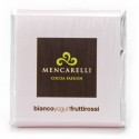 Mencarelli Cocoa Passion - White Chocolate Bar with Yogurt and Red Fruits - Chocolate Bar 50 g