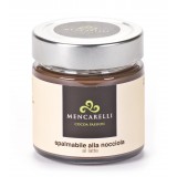 Mencarelli Cocoa Passion - Milk Spreadable Cream with Hazelnut - Artisan Cream 200 g