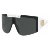 Versace - Occhiale da Sole Shield Medusa Icon - Bianco - Occhiali da Sole - Versace Eyewear