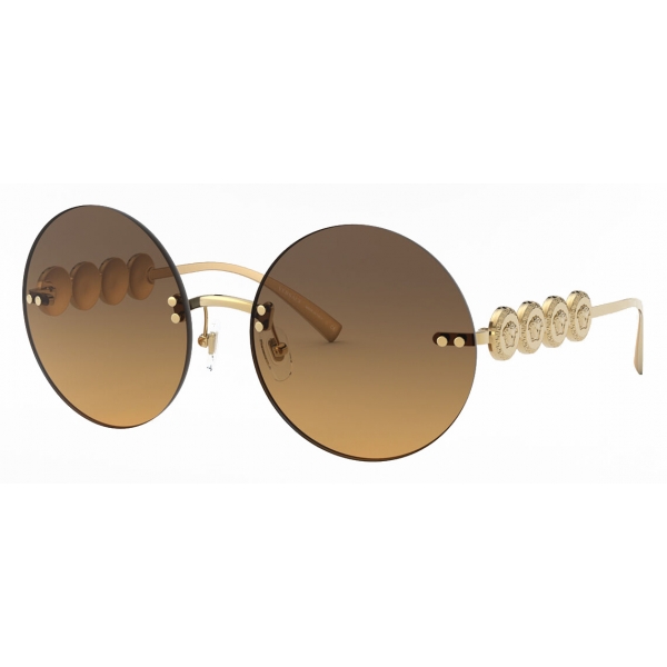 versace sunglasses on face