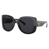 Versace - Occhiale da Sole Squadrati Medusa Icon - Nero - Occhiali da Sole - Versace Eyewear
