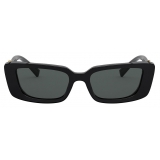 Versace - Sunglasses Versace Virtus Rectangular - Black - Sunglasses - Versace Eyewear
