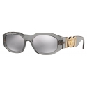 Versace - Occhiale da Sole Medusa Biggie - Grigio - Occhiali da Sole - Versace Eyewear