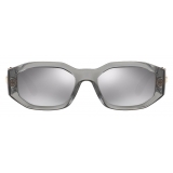 Versace - Occhiale da Sole Medusa Biggie - Grigio - Occhiali da Sole - Versace Eyewear