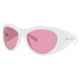 Versace - Sunglasses GV Signature Round - Pink - Sunglasses - Versace Eyewear