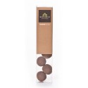Mencarelli Cocoa Passion - Hazelnut Dragee with Dark Chocolate - Artisan Chocolate 50 g