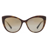 Versace - Sunglasses Medusina Cat Eye - Havana - Sunglasses - Versace Eyewear