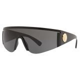 Versace - Sunglasses Tribute Visor - Black - Sunglasses - Versace Eyewear