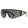 Versace - Occhiale da Sole Visor Tribute - Nero - Occhiali da Sole - Versace Eyewear