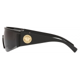 Versace - Sunglasses Tribute Visor - Black - Sunglasses - Versace Eyewear