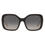 Versace - Sunglasses Signature Medusa Square Polarized - Black - Sunglasses - Versace Eyewear