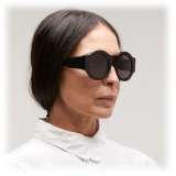 Kuboraum - Mask A5 - Black Shine - A5 BS - Sunglasses - Kuboraum Eyewear