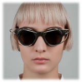 Kuboraum - Mask L1 - Black Burnt - L1 BM IR - Sunglasses - Kuboraum Eyewear