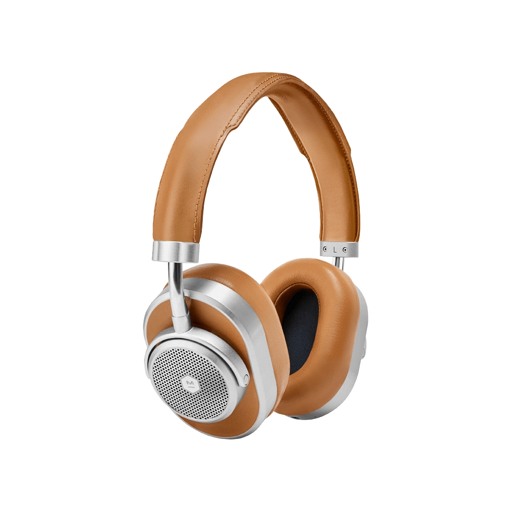 Master & Dynamic - MW65 - Away - Silver Metal / Tan Leather - ANC Wireless  Headphones - Premium Quality