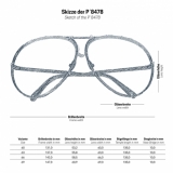 Porsche Design - Occhiali da Sole P´8478 - Titanio Nero - Porsche Design Eyewear