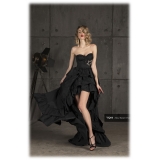 Danilo Forestieri - Long Bustier Maxi Dress in Taffeta - Dress - Haute Couture Made in Italy - Luxury Exclusive Collection
