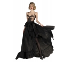 Danilo Forestieri - Maxi Skirt in Tulle and Lace - Haute Couture Made in Italy - Luxury Exclusive Collection