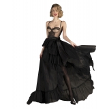 Danilo Forestieri - Maxi Skirt in Tulle and Lace - Haute Couture Made in Italy - Luxury Exclusive Collection