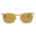 CR7 - Cristiano Ronaldo - GS002 - Semiglossy Gold Frame - Sunglasses - Exclusive Official Collection - CR7 Eyewear