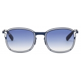 CR7 - Cristiano Ronaldo - GS002 - Semiglossy Dark Blue Frame - Sunglasses - Exclusive Official Collection - CR7 Eyewear