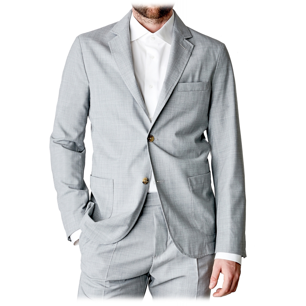 Louis Vuitton - Double Face Wool Coat - Navy - Men - Size: 44 - Luxury