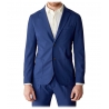 Cruna - Chelsea Fresh Wool Jacket - 560 - Navy - Handmade in Italy - Luxury High Quality Jacket