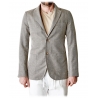 Cruna - Chelsea Linen Jacket - 556 - Terra - Handmade in Italy - Luxury High Quality Jacket