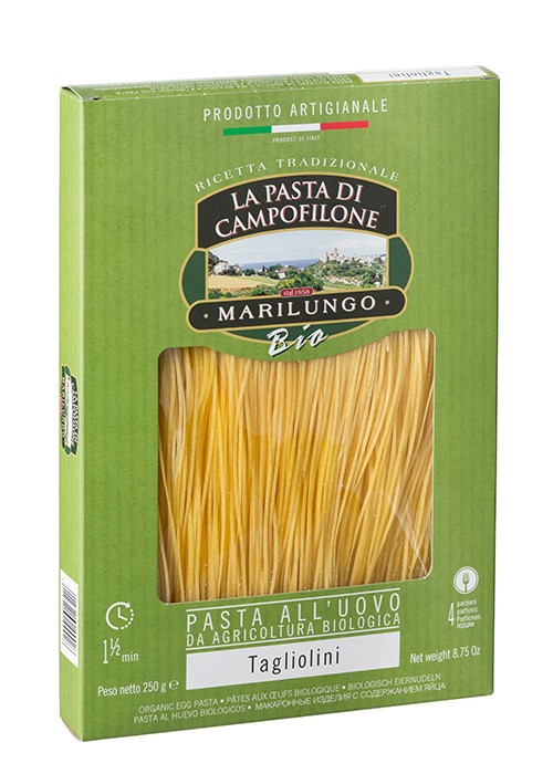 Pasta Marilungo - Tagliolini Organic - Organic Campofilone - Pasta of  Campofilone - Avvenice