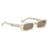 Fenty - Trouble Sunglasses - White Marble - Sunglasses - Rihanna Official - Fenty Eyewear