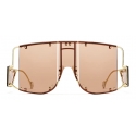 Fenty - Blockt Mask - Terra Cotta - Sunglasses - Rihanna Official - Fenty Eyewear