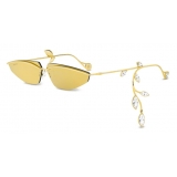 Fenty - Side-Eye Sunglasses - Gold - Sunglasses - Rihanna Official - Fenty Eyewear