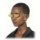 Fenty - Side-Eye Sunglasses - Gold - Sunglasses - Rihanna Official - Fenty Eyewear