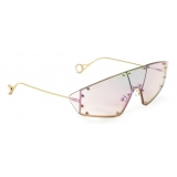 Fenty - Techno Mask - Iridescent - Sunglasses - Rihanna Official - Fenty Eyewear
