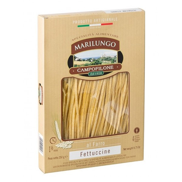 Pasta Marilungo - Fettuccine al Farro - Specialità Alimentari - Pasta di Campofilone