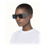 Fenty - Guarded Denim Mask - Indigo - Sunglasses - Rihanna Official - Fenty Eyewear