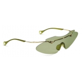 Fenty - Centerfold Mask - Pickle Green - Sunglasses - Rihanna Official - Fenty Eyewear
