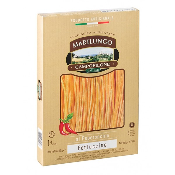 Pasta Marilungo - Fettuccine al Peperoncino - Specialità Alimentari - Pasta di Campofilone