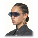 Fenty - Centerfold Mask - Denim Blue - Occhiali da Sole - Rihanna Official - Fenty Eyewear
