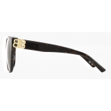 Balenciaga - Adjusted Fit Dynasty Cat-Eye Sunglasses - Dark Havana - Sunglasses - Balenciaga Eyewear