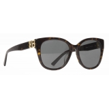 Balenciaga - Adjusted Fit Dynasty Cat-Eye Sunglasses - Dark Havana - Sunglasses - Balenciaga Eyewear