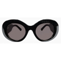 Balenciaga - Blow Round Sunglasses - Black - Sunglasses - Balenciaga Eyewear