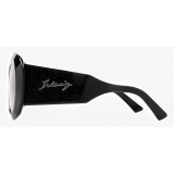 Balenciaga - Blow Round Sunglasses - Black - Sunglasses - Balenciaga Eyewear