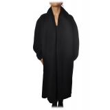Elisabetta Franchi - Cappotto - Nero - Giacca - Made in Italy - Luxury Exclusive Collection