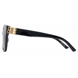 Balenciaga - Adjusted Fit Dynasty Square Sunglasses - Black - Sunglasses - Balenciaga Eyewear