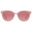 Balenciaga - Occhiali da Sole Dynasty modello Cat-Eye Aderente - Rosa - Occhiali da Sole - Balenciaga Eyewear