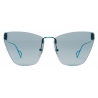 Balenciaga - Occhiali da Sole Light Cat - Turchese - Occhiali da Sole - Balenciaga Eyewear