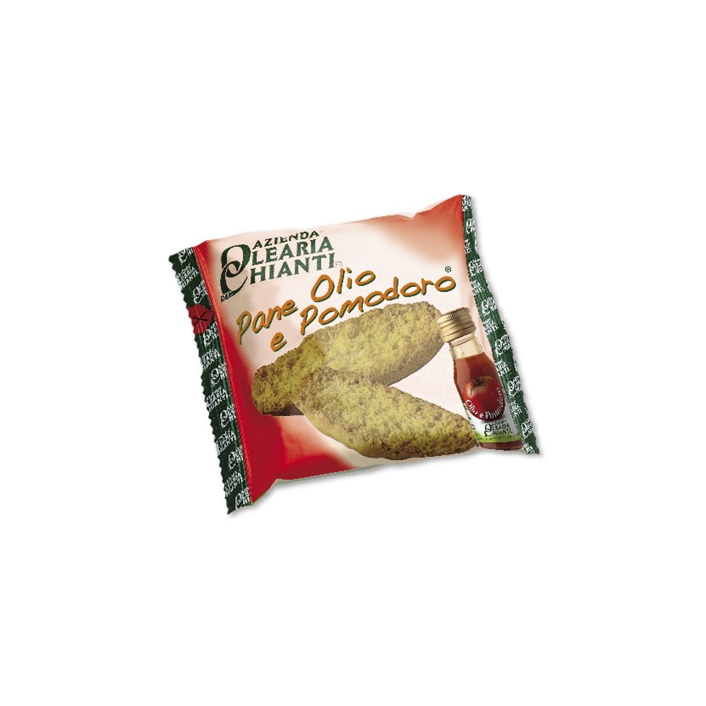 Azienda Olearia del Chianti - Pane Olio e Pomodoro - Lo Snack al Naturale - 72 pz