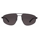 Balenciaga - Tag Pilot Sunglasses - Black - Sunglasses - Balenciaga Eyewear