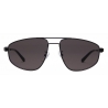 Balenciaga - Tag Pilot Sunglasses - Black - Sunglasses - Balenciaga Eyewear
